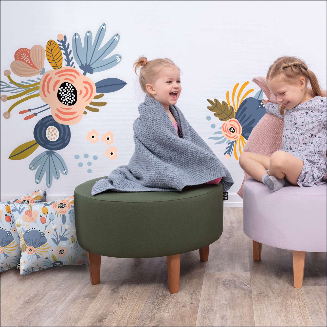 Magic Flowers Sticker-Set – 150 x 90 cm