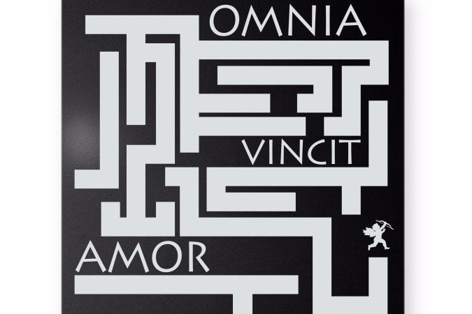 OMNIA VINCIT AMOR Magnetic Board, dESIGNoBJECT- D40Studio