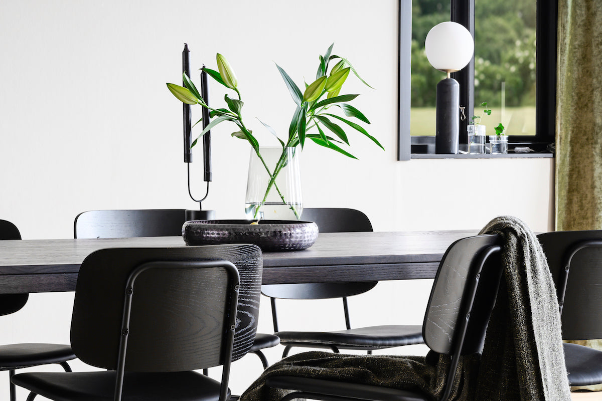 BROOKLYN X-Beine geräucherte Eiche Esstisch 220/320CM ROWICO