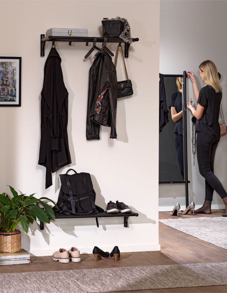 MILFORD Kleiderbügel 4er-Set