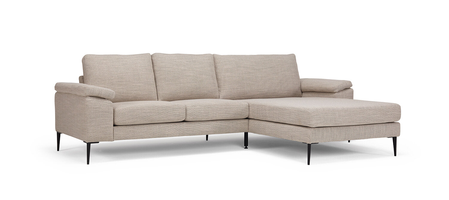 NABBE 2,5-Sitzer Sofa + Liege