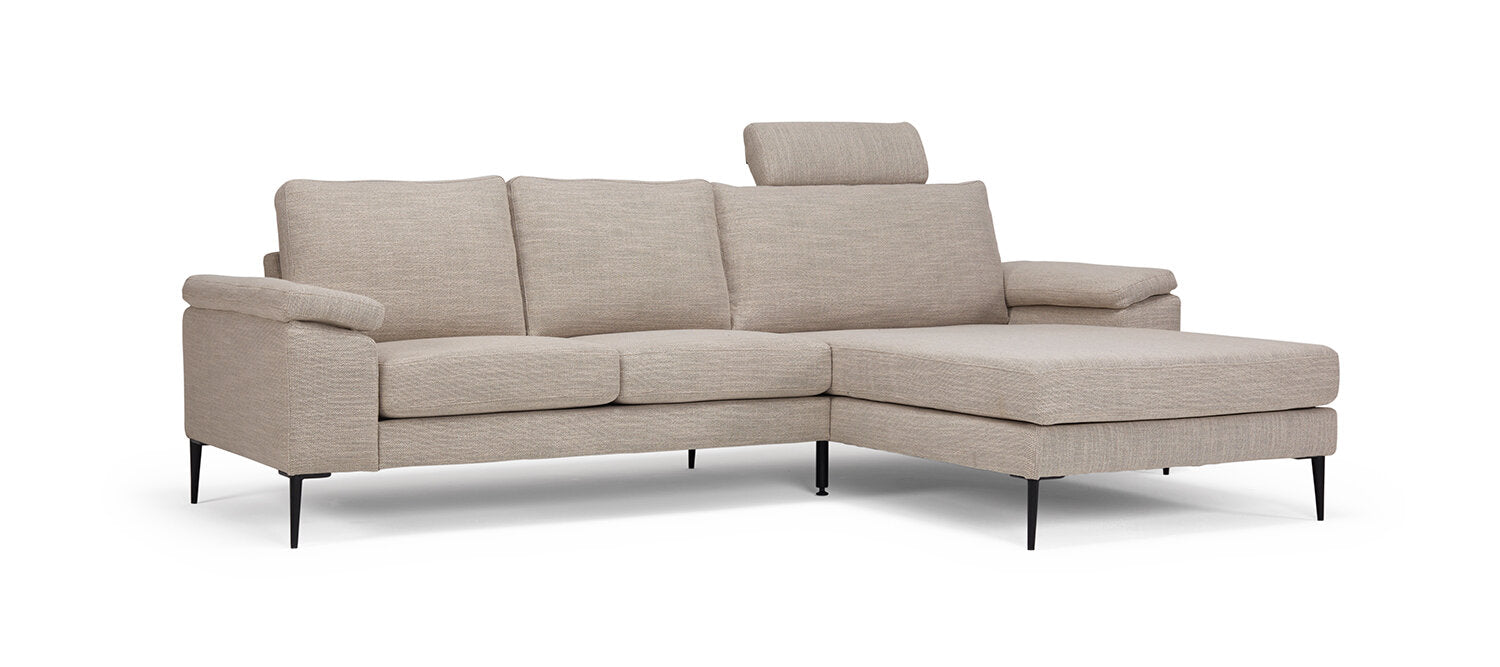 NABBE 2,5-Sitzer Sofa + Liege