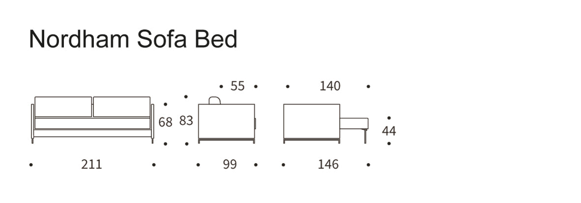 Innovation Living NORDHAM Sofa Bed