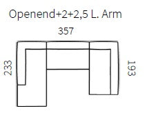 KORNUM Ecksofa-Kollektion