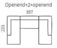 KORNUM Ecksofa-Kollektion