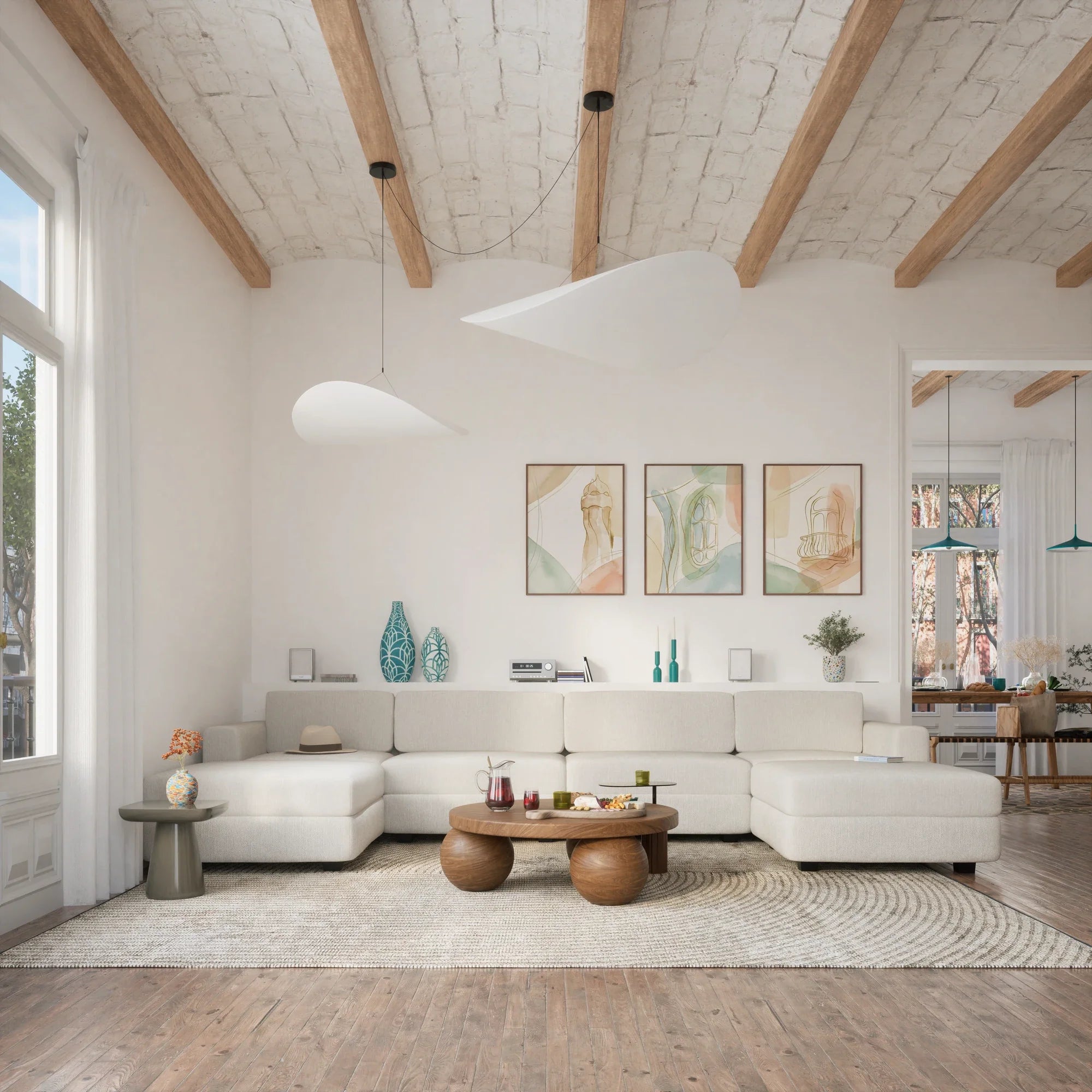Modular Sofa GRACIA - Large Pouf Module