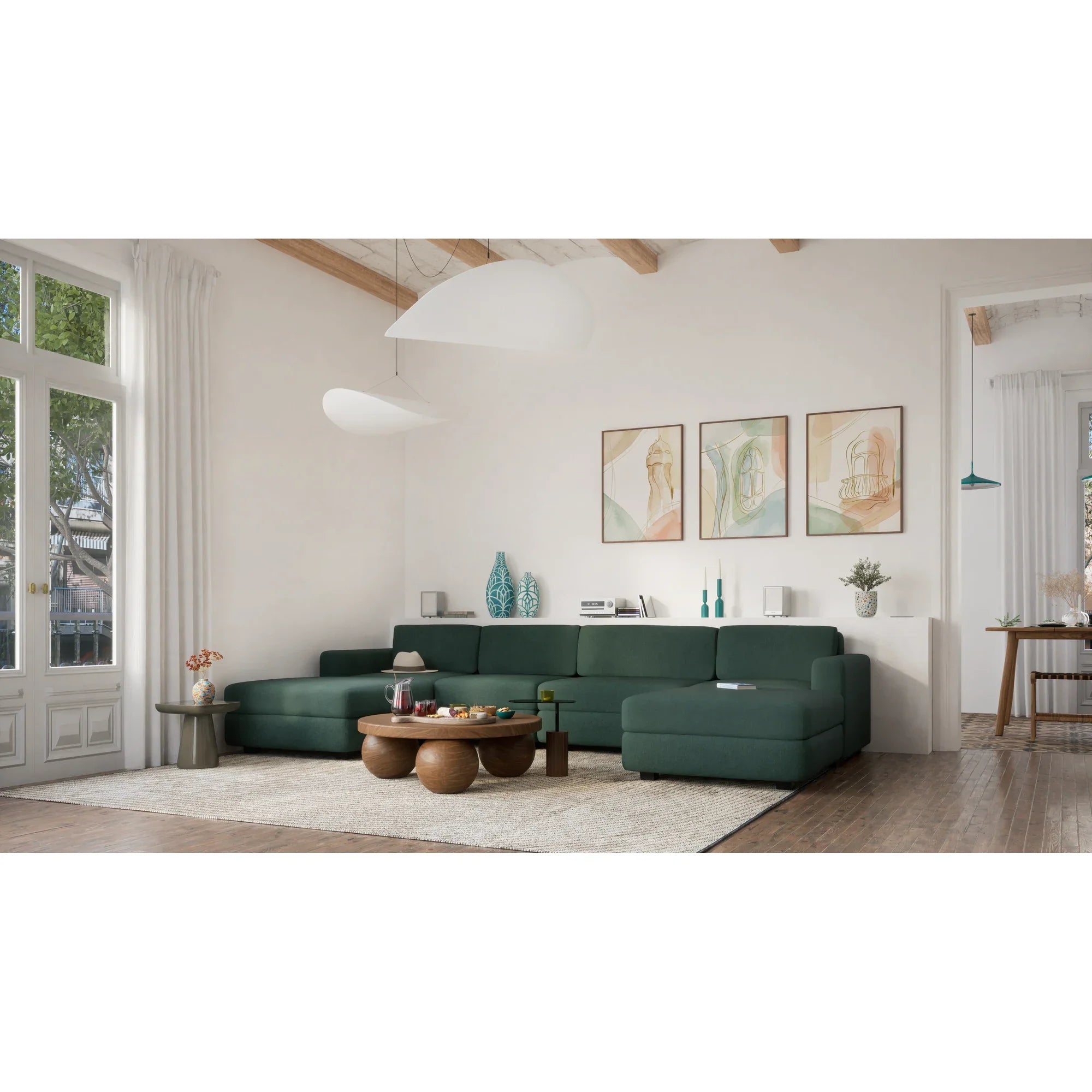 Modular Sofa GRACIA - Large Pouf Module
