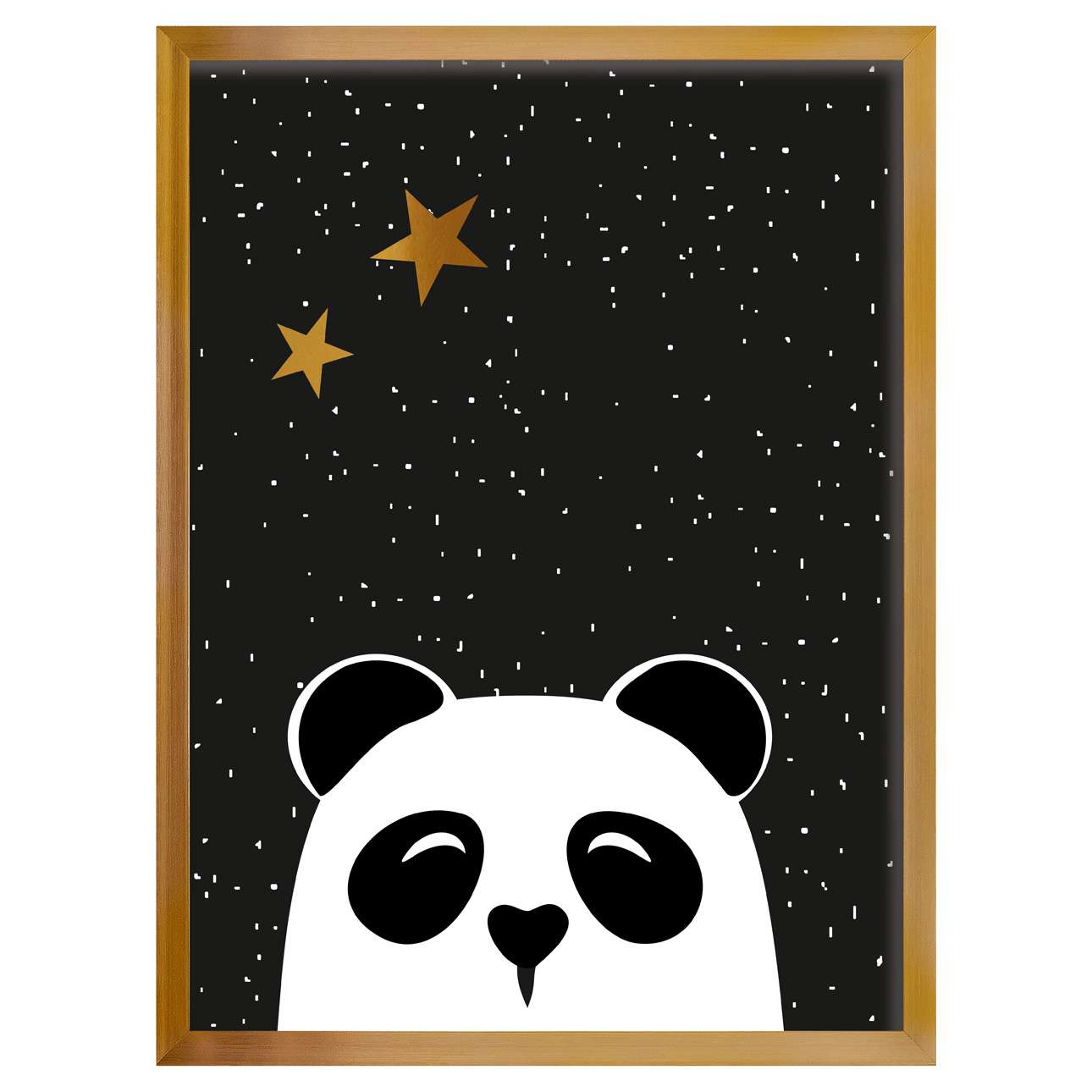 Lustiges Band Panda 30x40cm