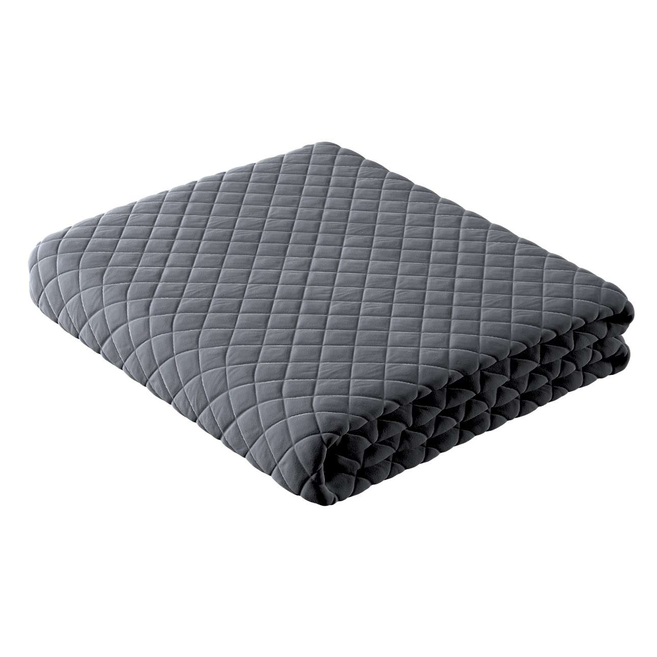 Posh Velvet Tagesdecke – Graphitgrau