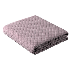 Posh Velvet Bedspread - Dusty Pink