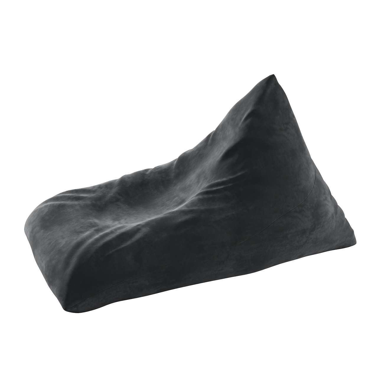 Beanbag Posh Velvet - black