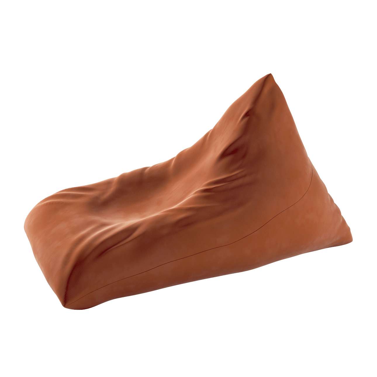 Pouf-Couch Posh Velvet - Ingwer