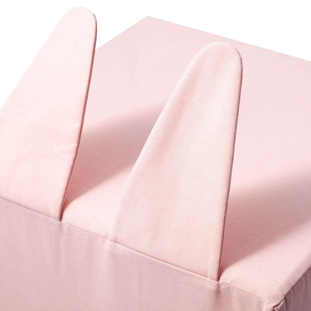 Rainbow Cube Pouf - Pink (Rabbit)