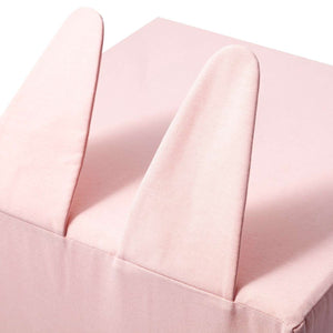 Rainbow Cube Pouf - Pink (Rabbit)