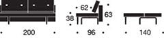 RECAST Plus Sofa Bed, Special Order Innovation- D40Studio
