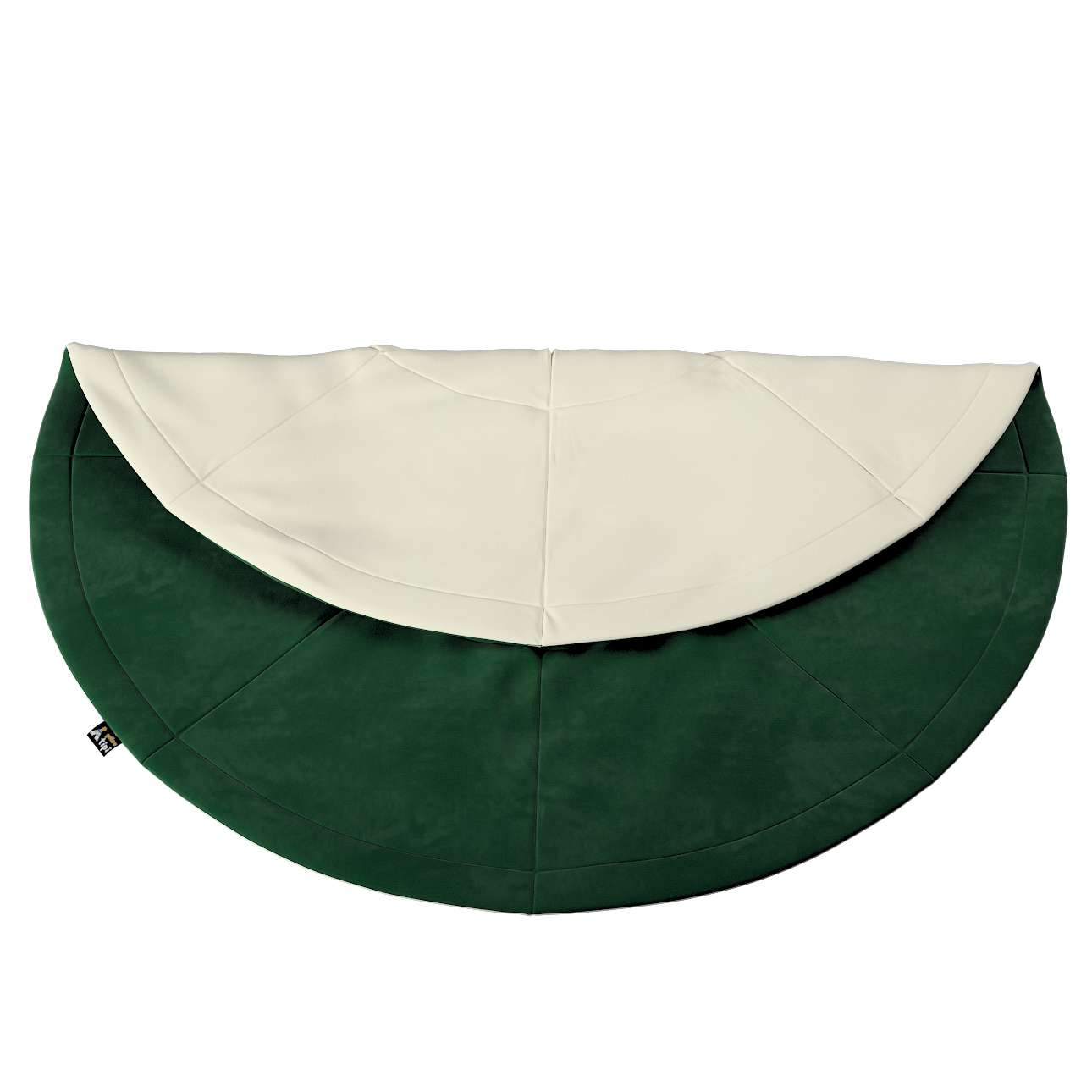 Round mat - 130cm (Posh Velvet) - forest green