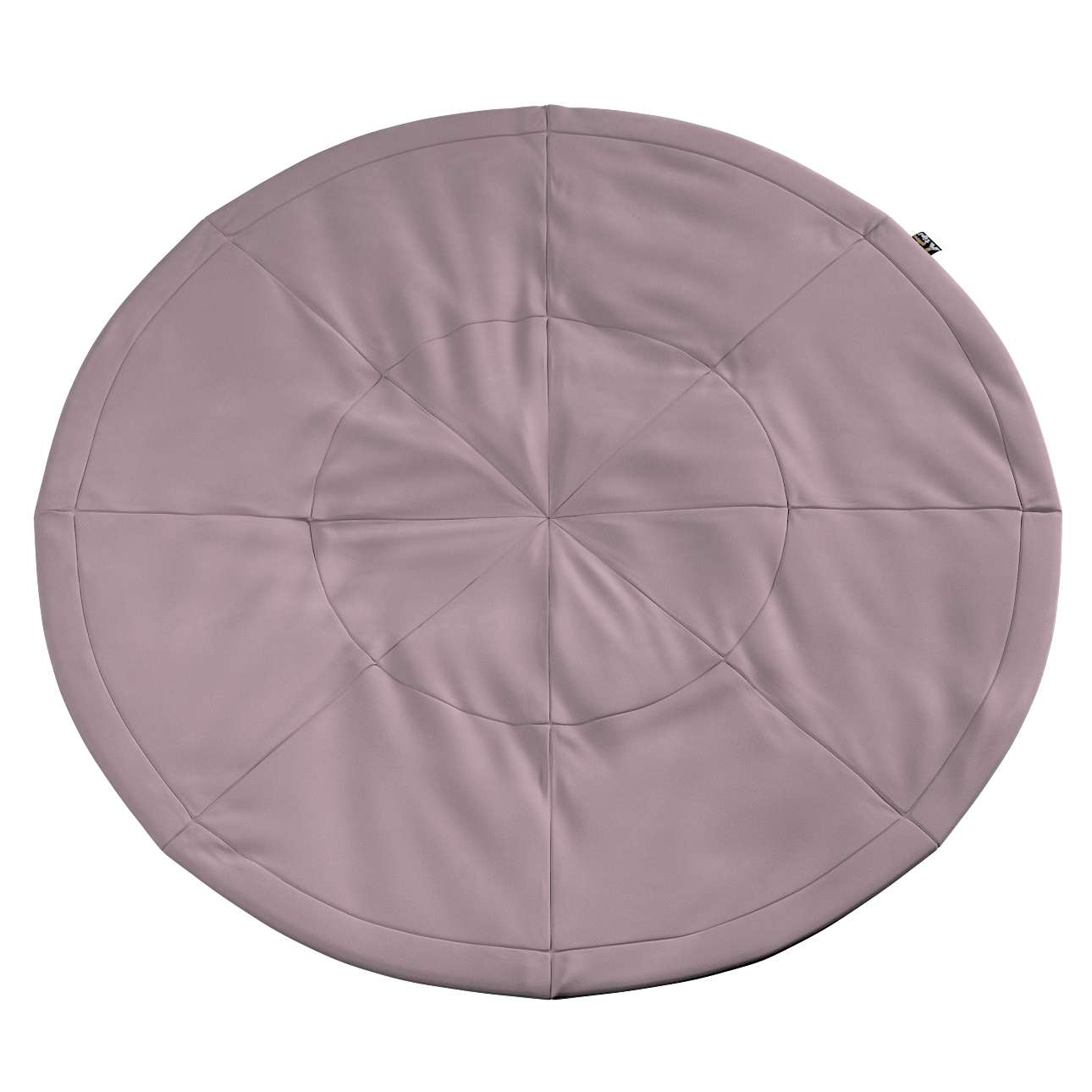 Runde Matte - 130 cm (Posh Velvet) - Altrosa
