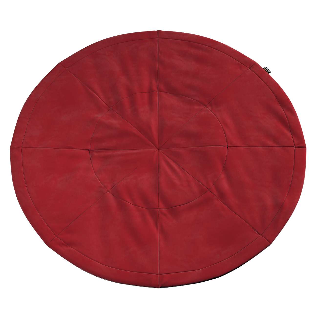 Round Mat 130cm - Cherry Red