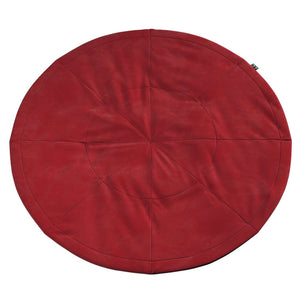 Round Mat 130cm - Cherry Red