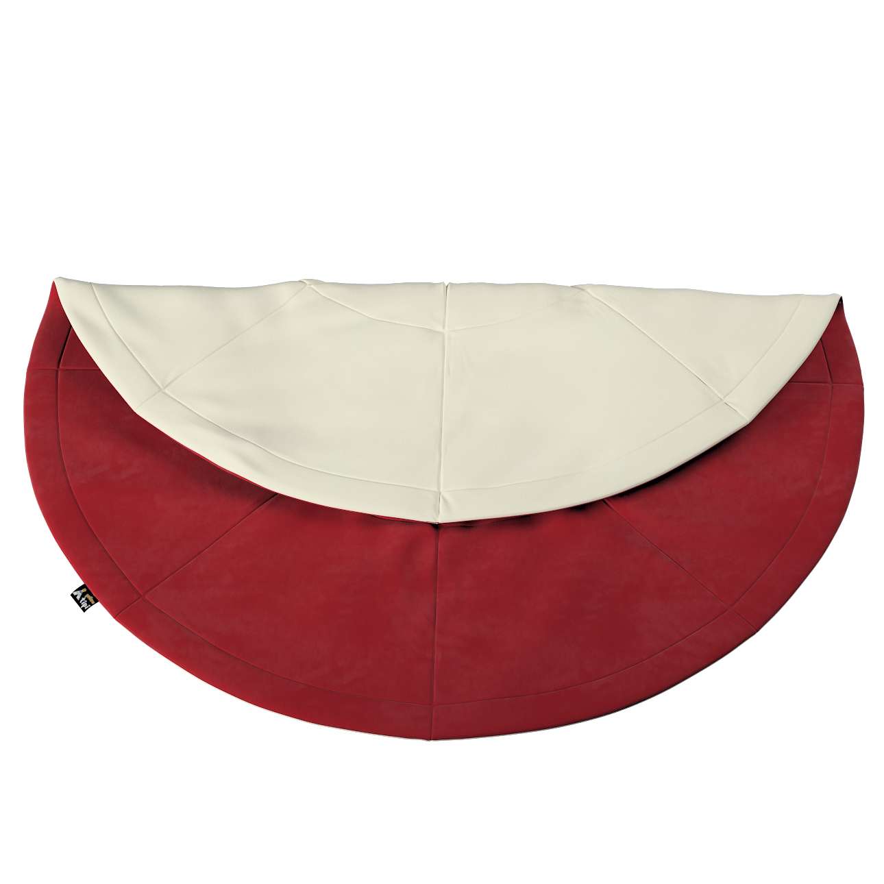 Round Mat 130cm - Cherry Red