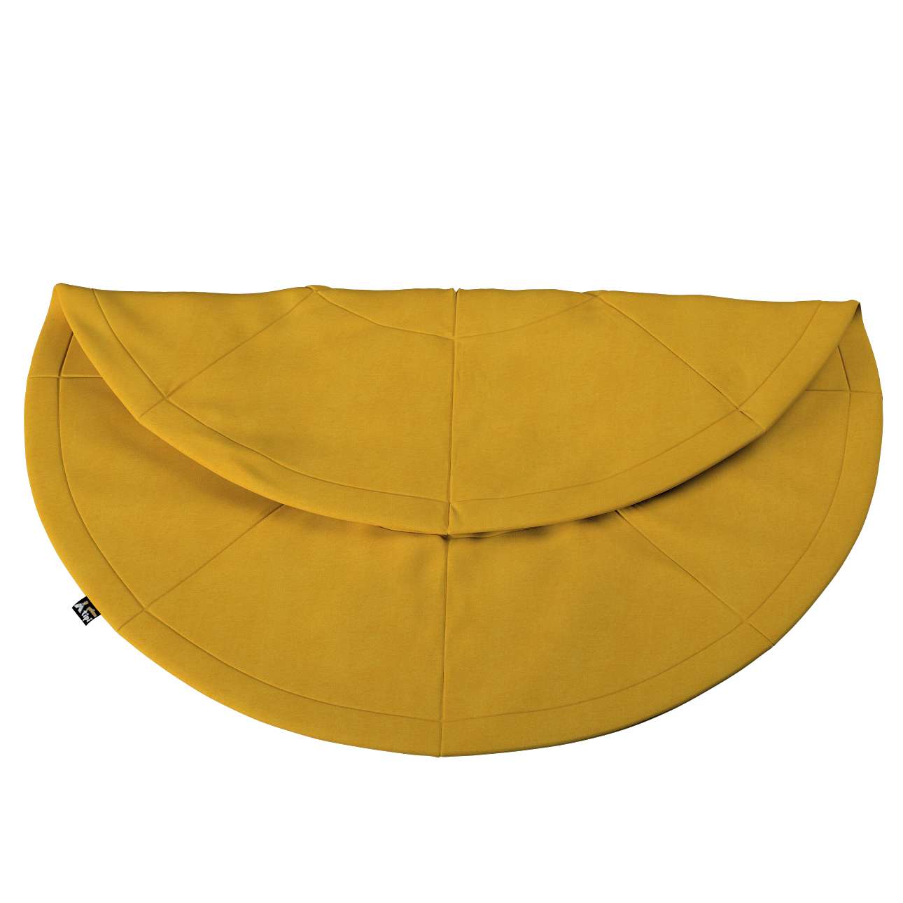 Round mat - 130cm (Lillipop) - mustard