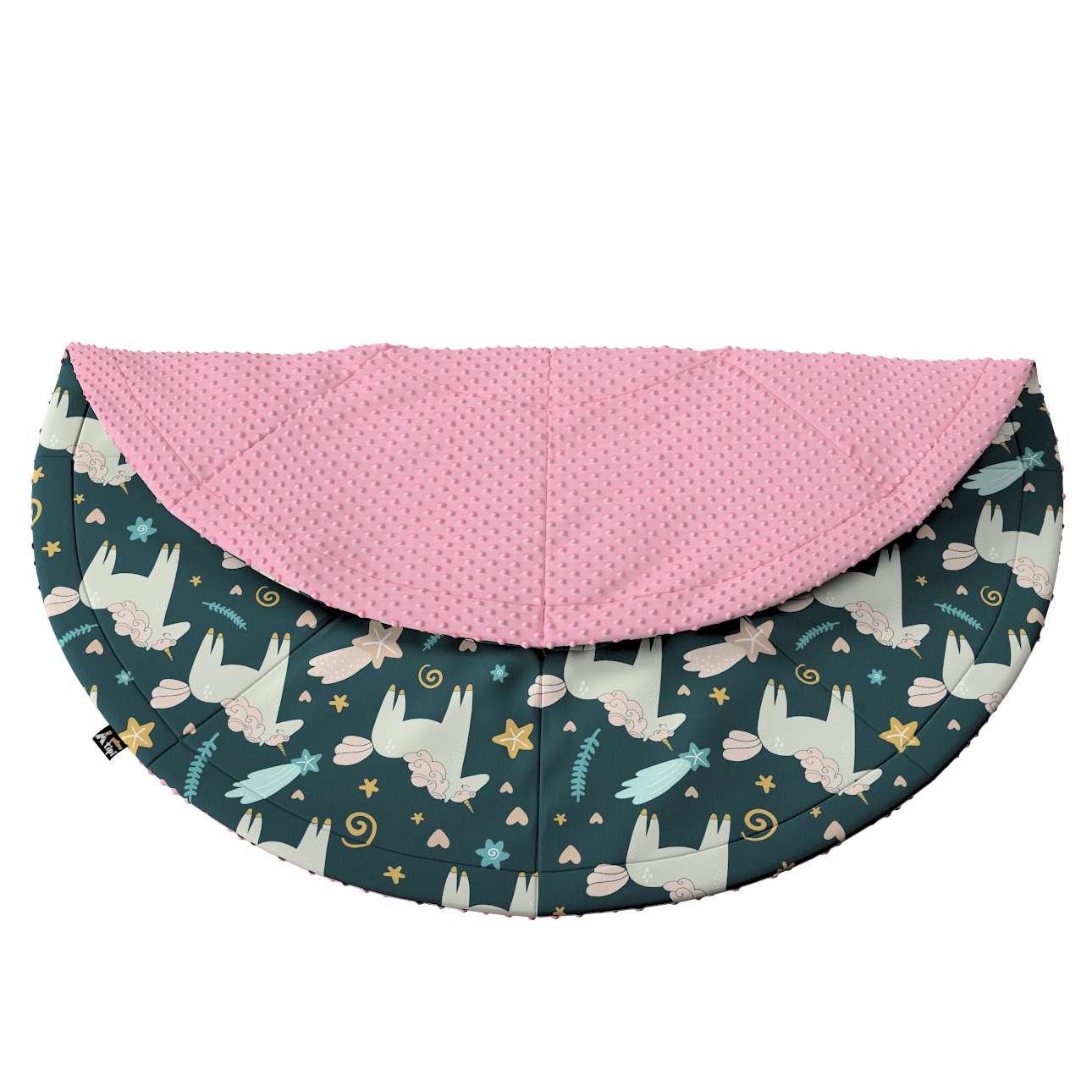 Round Mat 130cm Magic Collection - Dark Blue