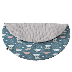 Round Mat 130cm Magic Collection - Blue