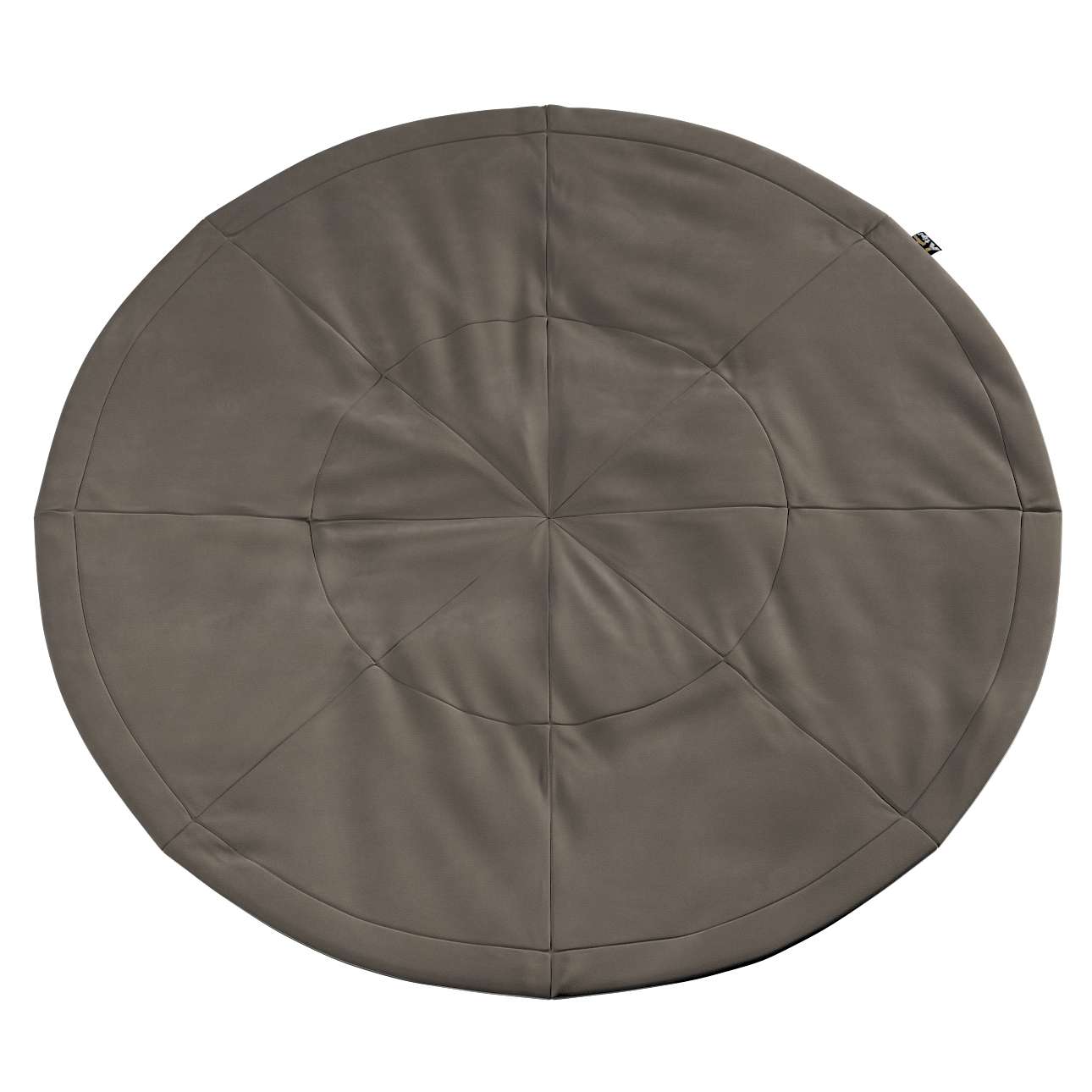 Round Mat 130cm - Grey/Beige