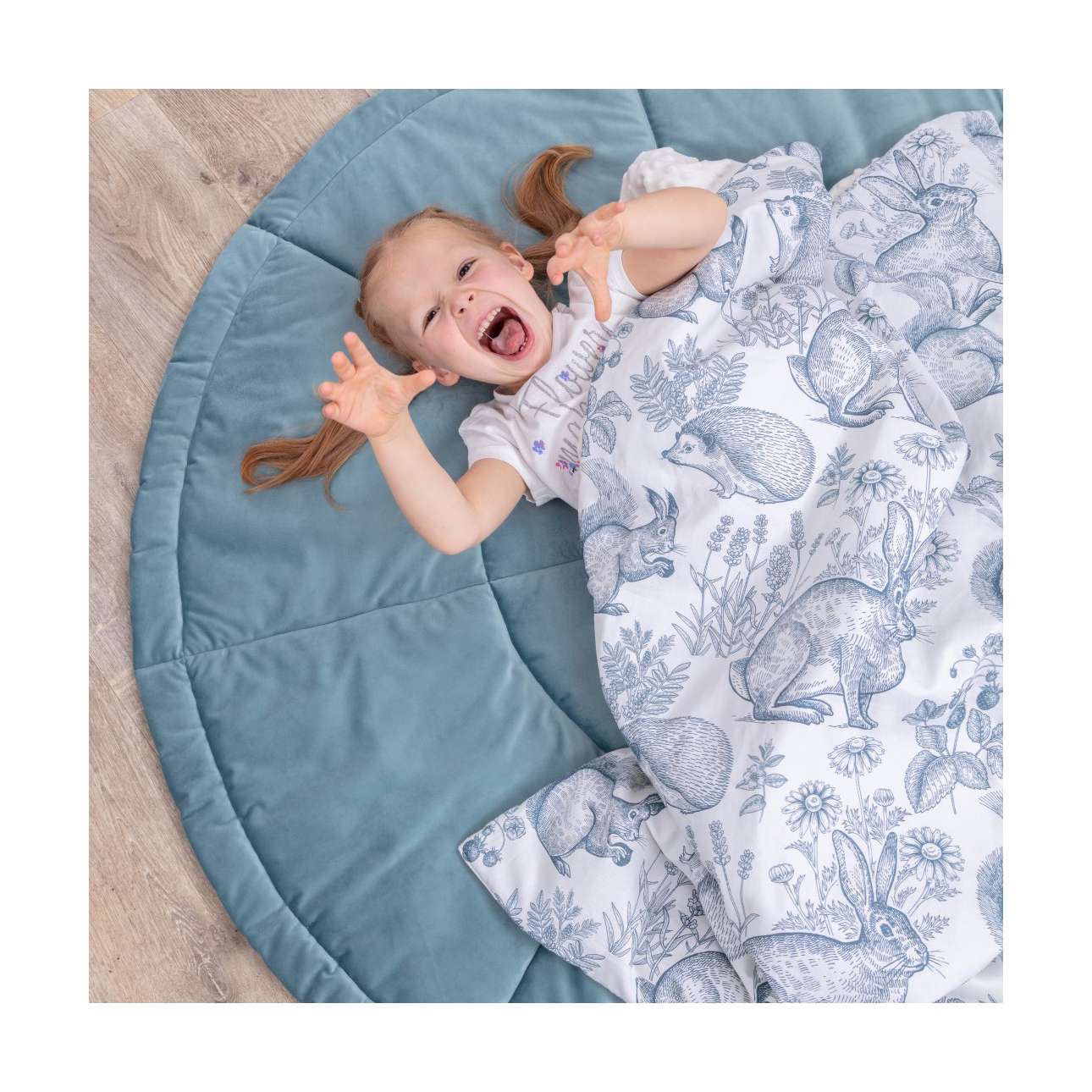 Round mat - 130cm (Lillipop) - mustard