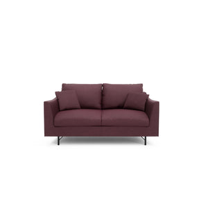 2-Seater Sofa ALFAMA - Burgundy