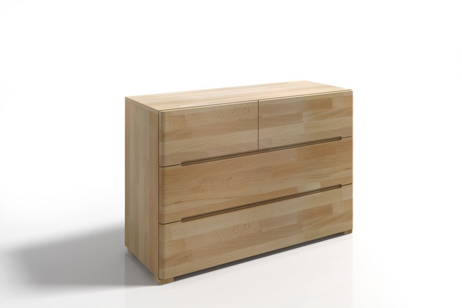 SPARTA Beech 4 Drawer Chest