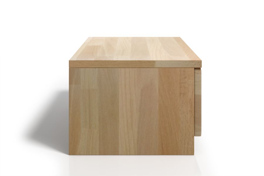 SPECTRUM Beech Low Bedside Cabinet