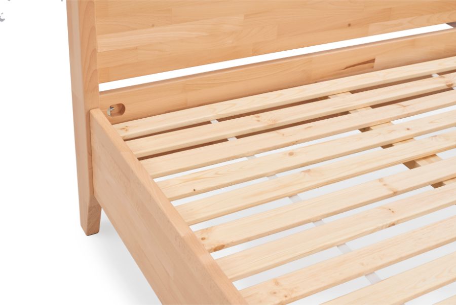 Baldachin Buchenholz Naturbett