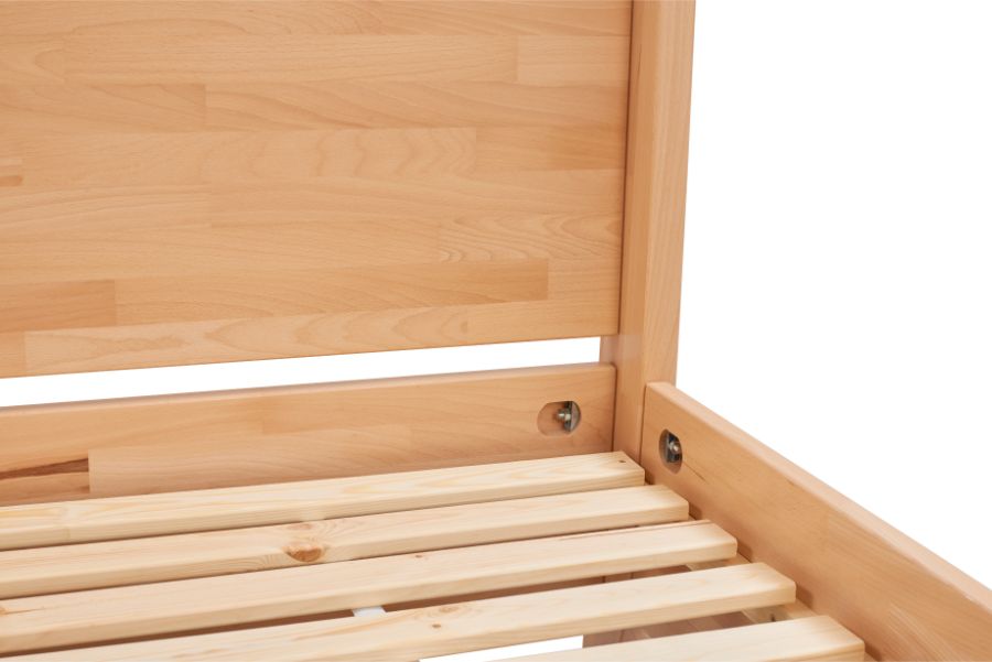 Baldachin Buchenholz Naturbett