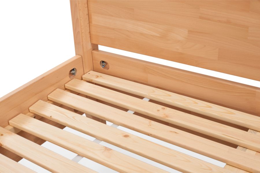 Baldachin Buchenholz Naturbett