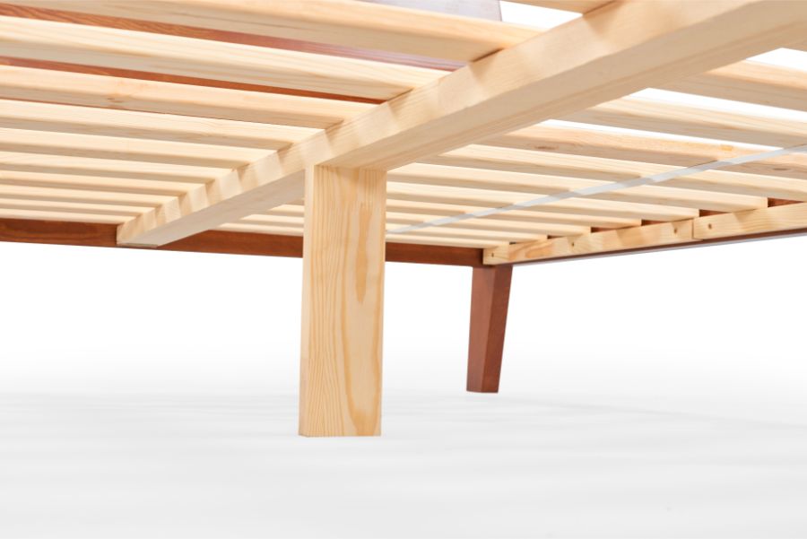 AGAVA Walnut Bed