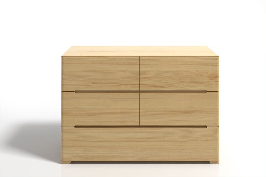 SPARTA Pine 5 Drawer Chest