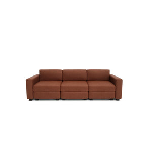 3-Seater Modular Sofa GRACIA - Terracotta