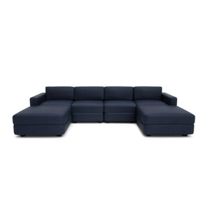 Modular Sofa GRACIA - U-shaped 180 x 320 x 180 cm - Dark Blue