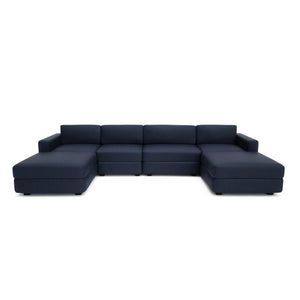 Modular Sofa GRACIA - U-shaped 180 x 340 x 180 cm - Dark Blue