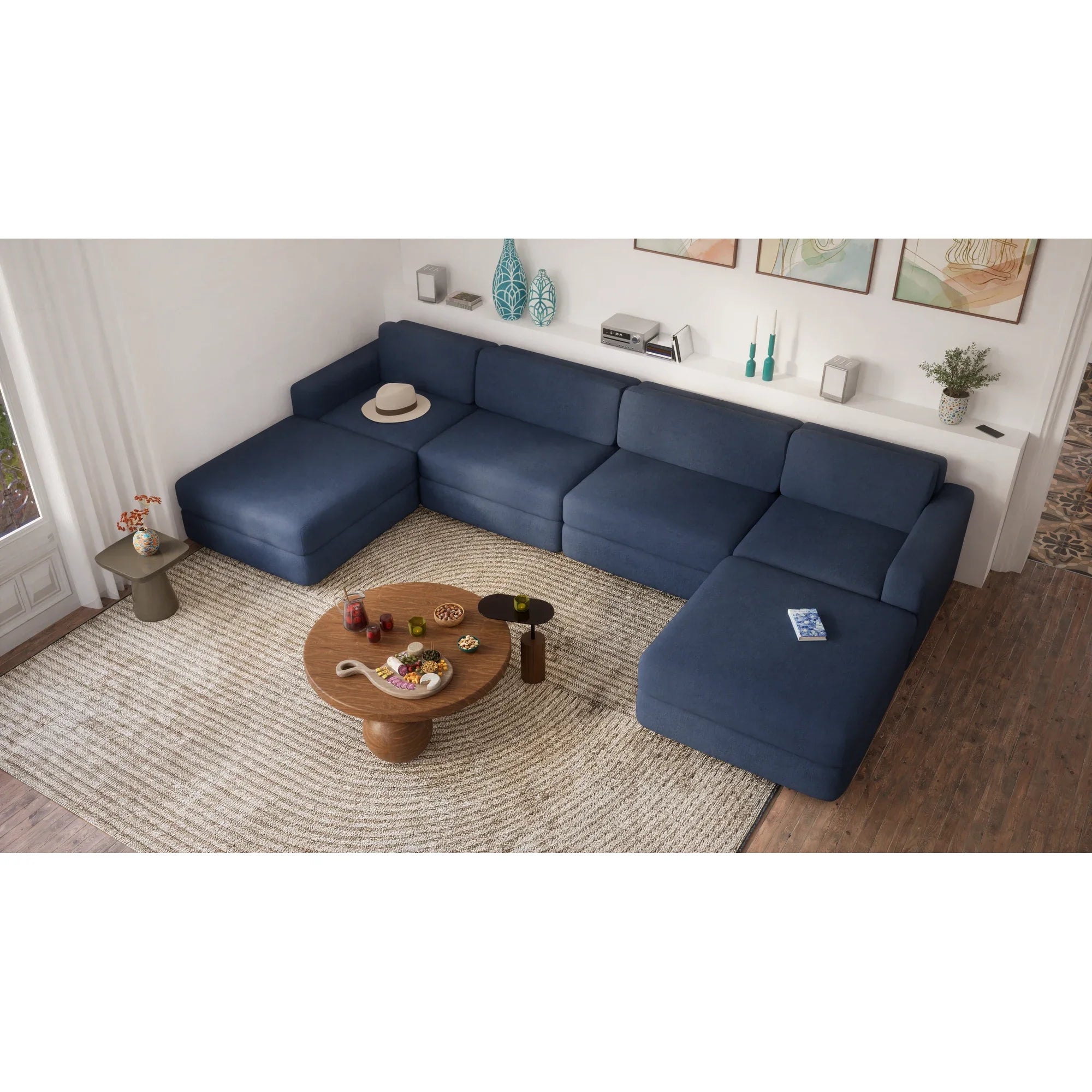 Modular Sofa GRACIA - U-shaped 180 x 360 x 180 cm