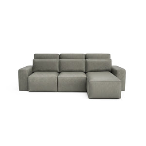 Universal Corner Sofa Bed JORDAAN - Ash