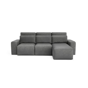Universal Corner Sofa Bed JORDAAN - Grey