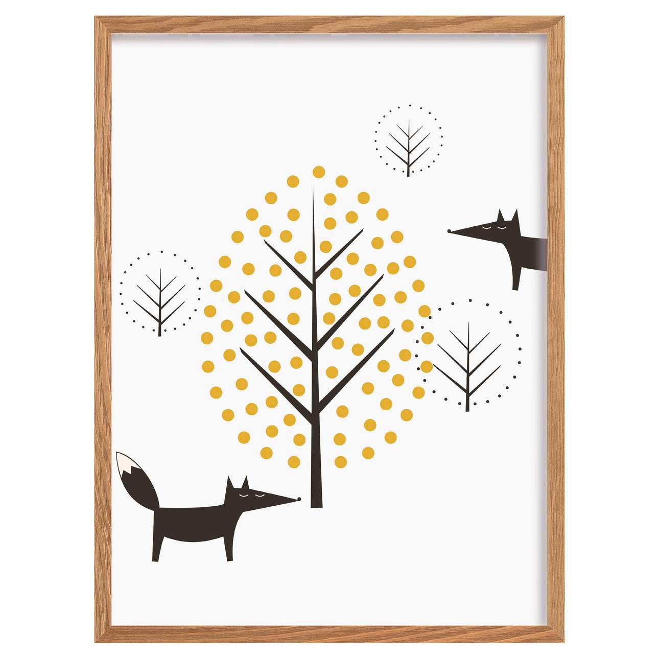 Scandi Waldfuchs 30x40cm