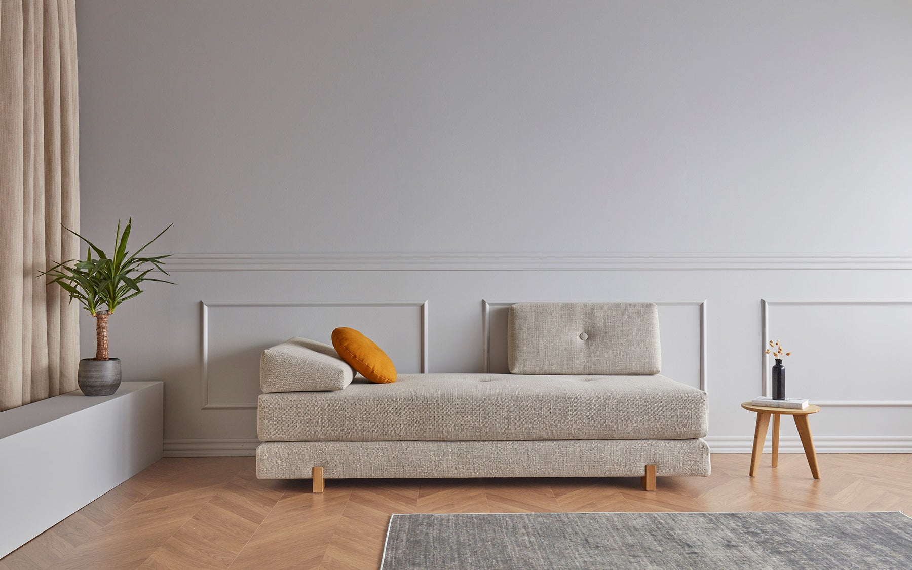 SIGMUND 160CM Schlafsofa