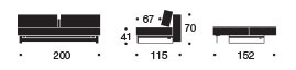 SUPREMAX DELUXE EXCESS Lounger, Special Order Innovation- D40Studio