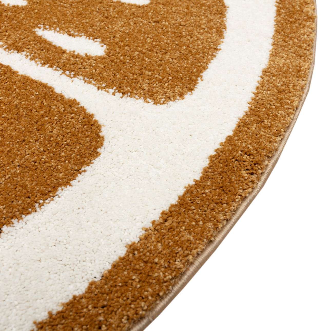 ORANGE Round Rug 160CM