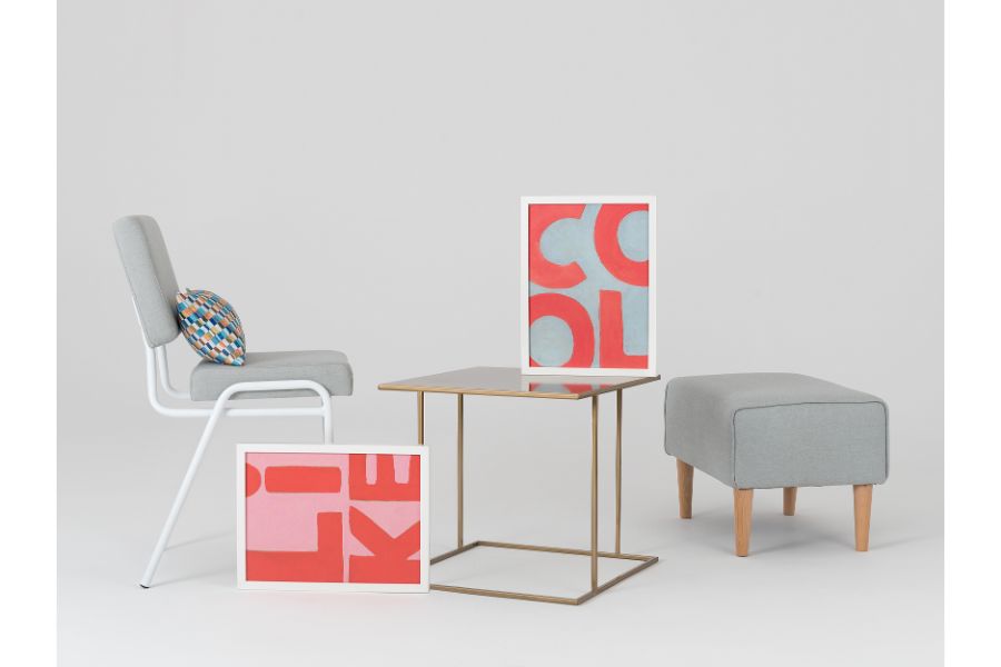 WALT METAL Couchtisch