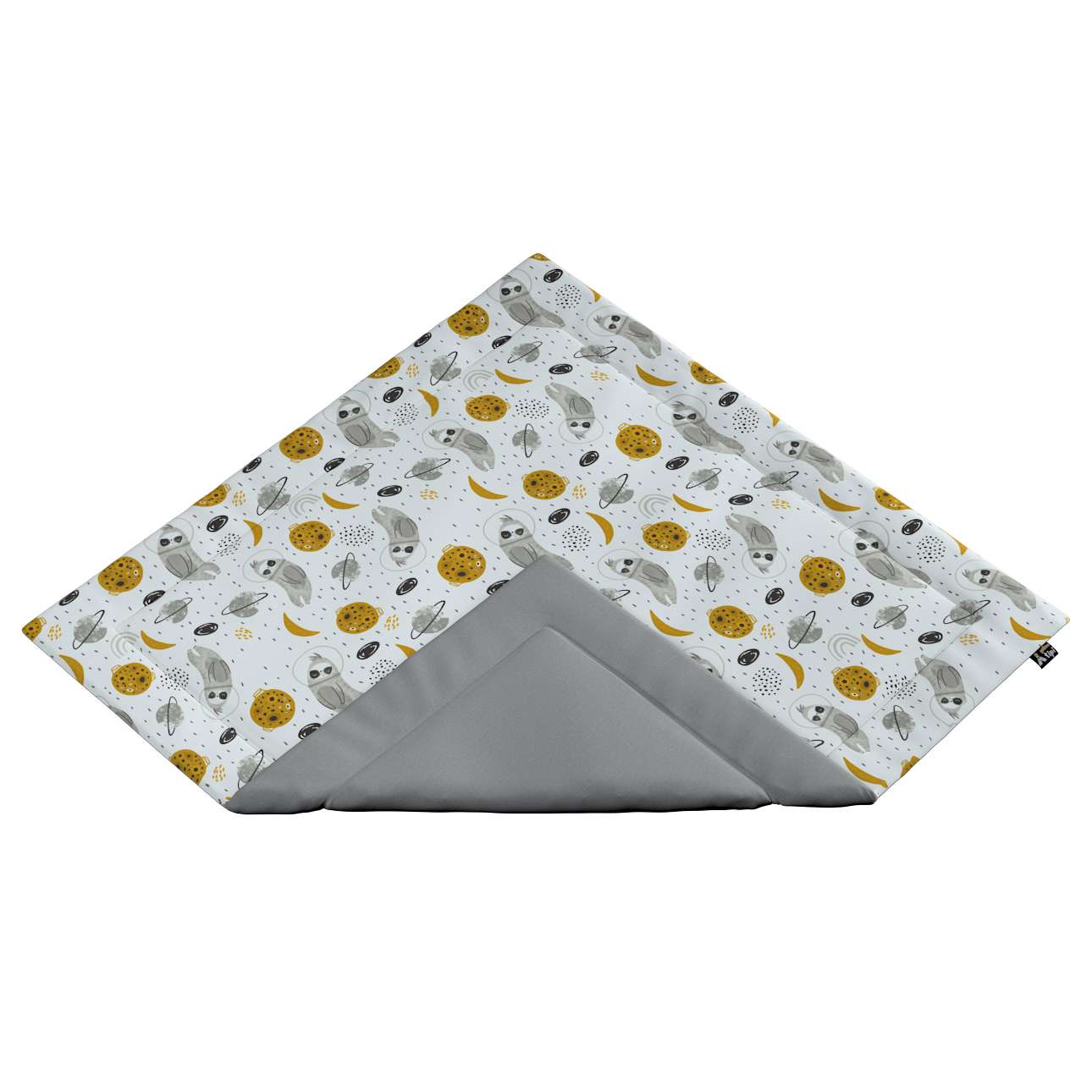 Tepee Mat 110x110cm Magic Collection - White-Gray