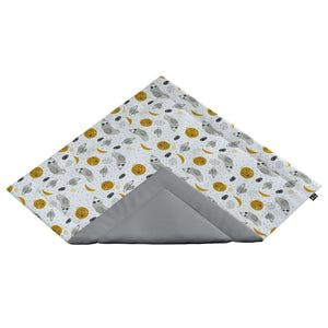 Tepee Mat 110x110cm Magic Collection - White-Gray